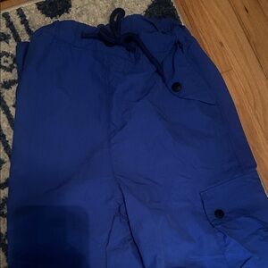 Blue Cargo Pants